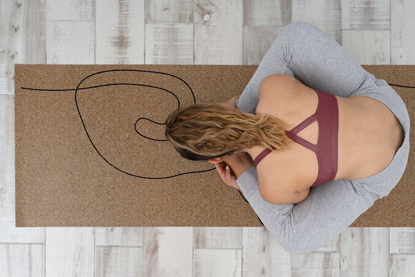 CAT CORK YOGA MAT
