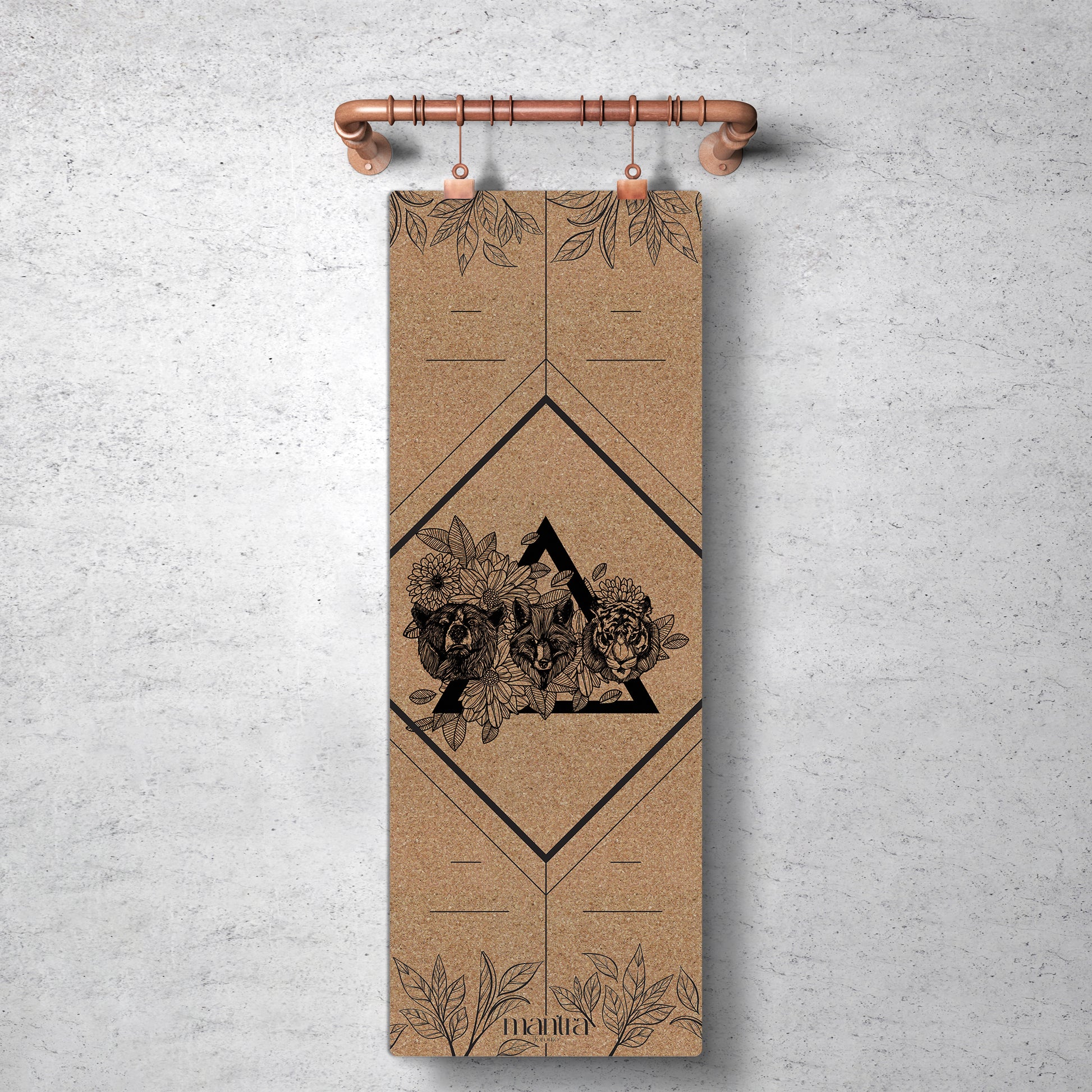 BEST FRIENDS CORK YOGA MAT