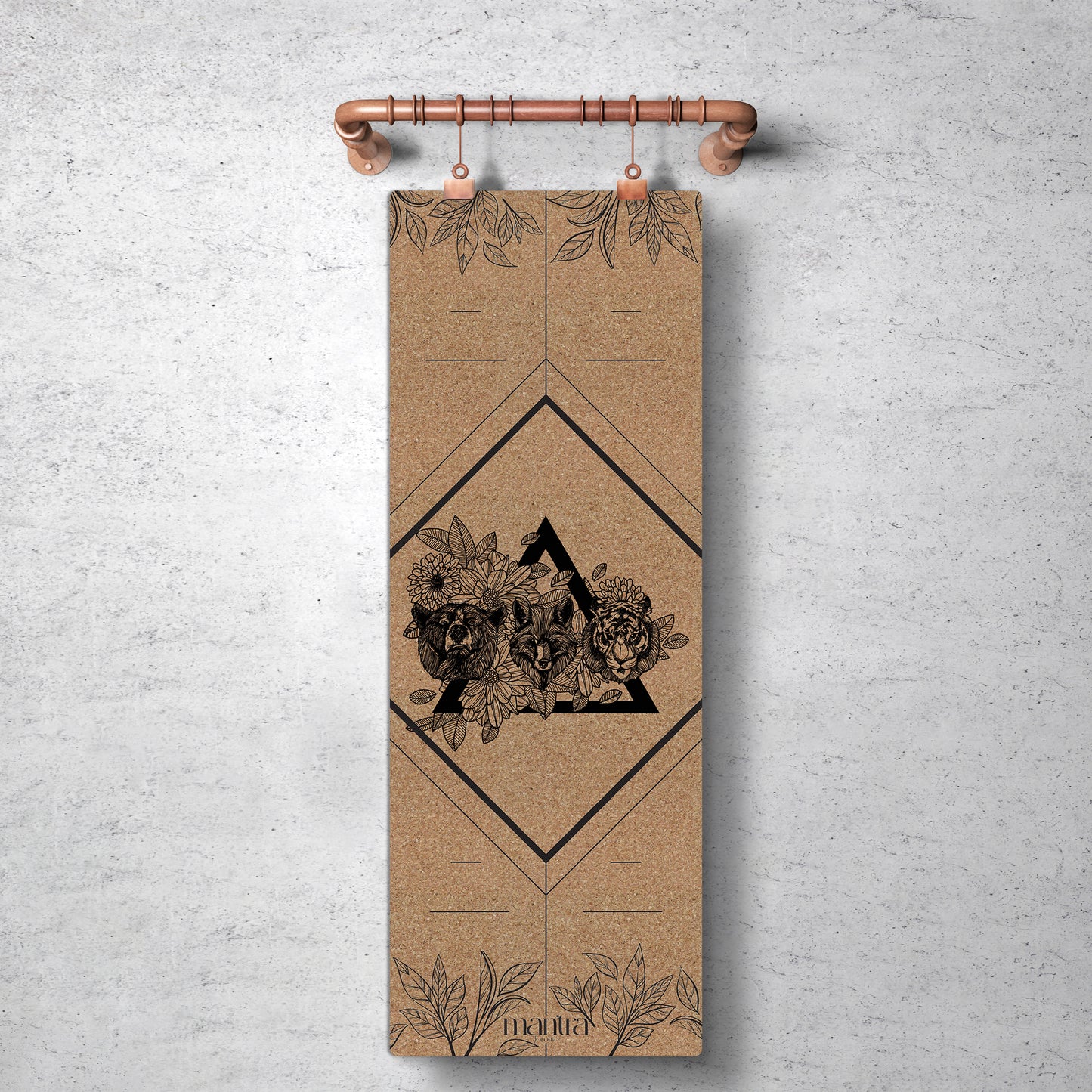 BEST FRIENDS CORK YOGA MAT