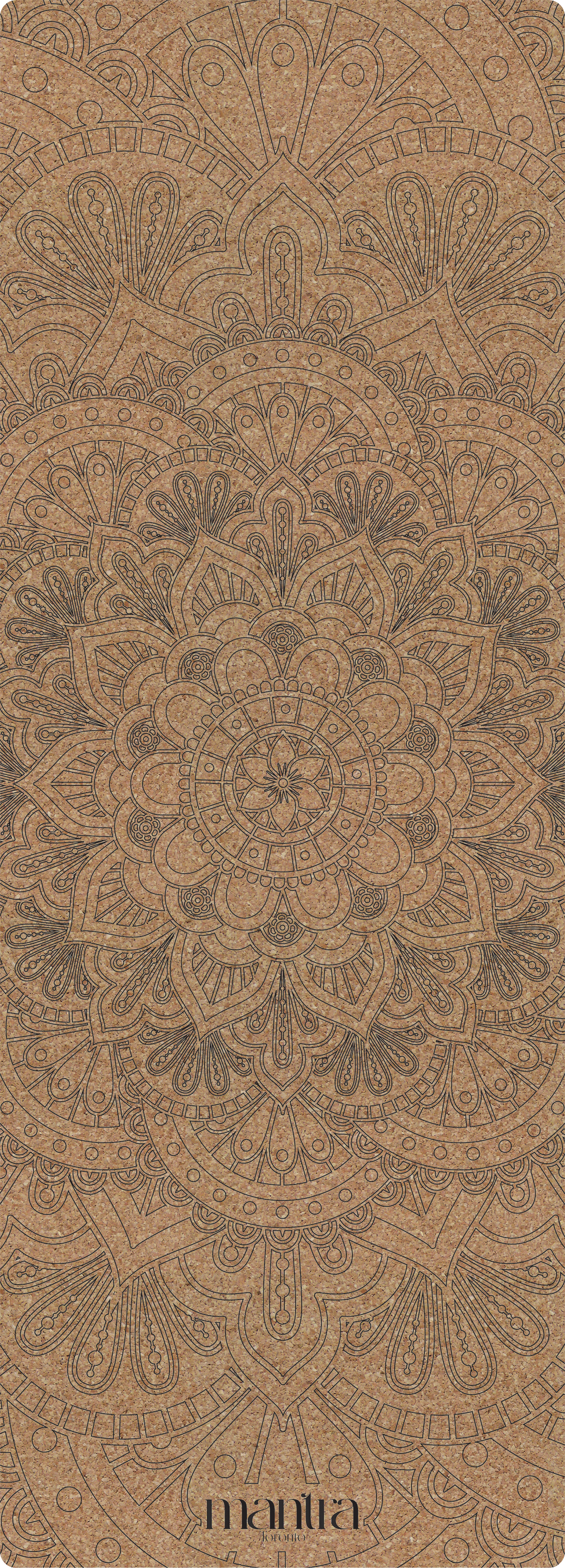 MANDALA CORK YOGA MAT