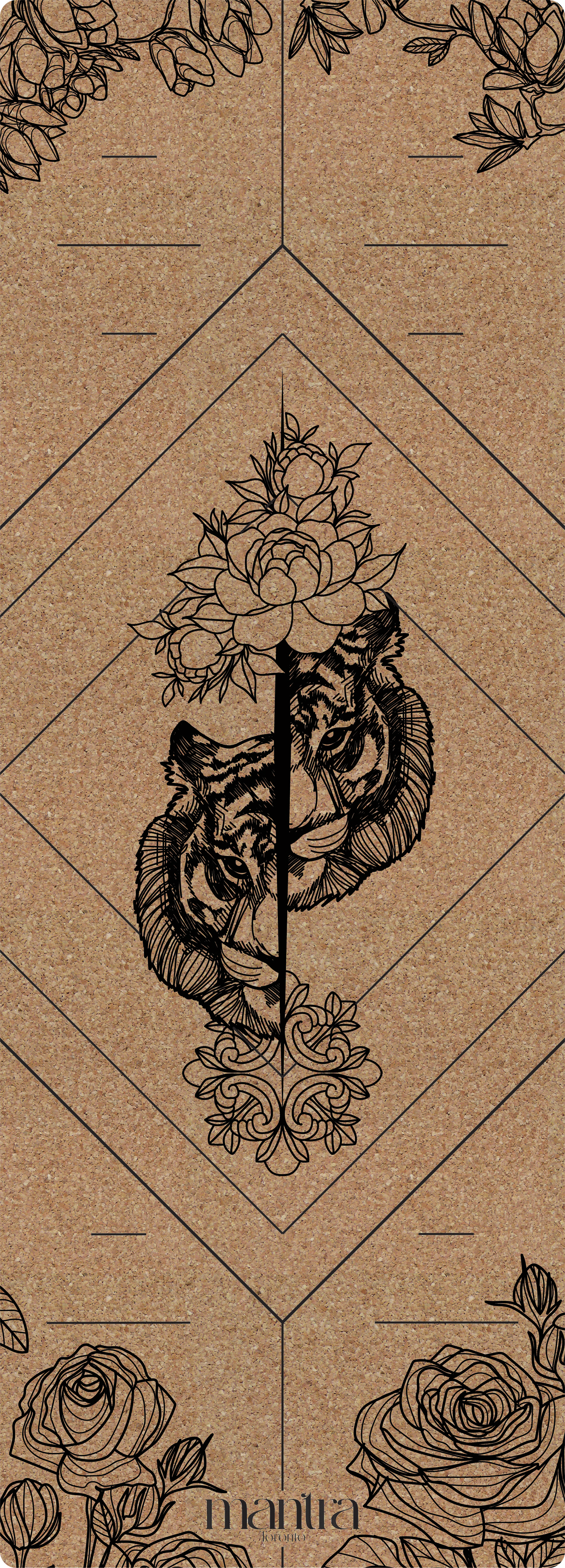 TIGER CORK YOGA MAT