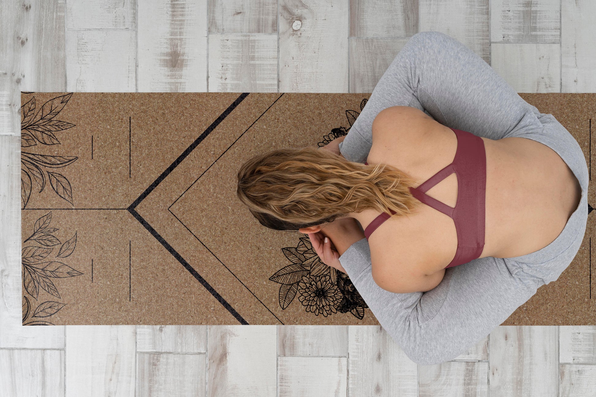 BEST FRIENDS CORK YOGA MAT