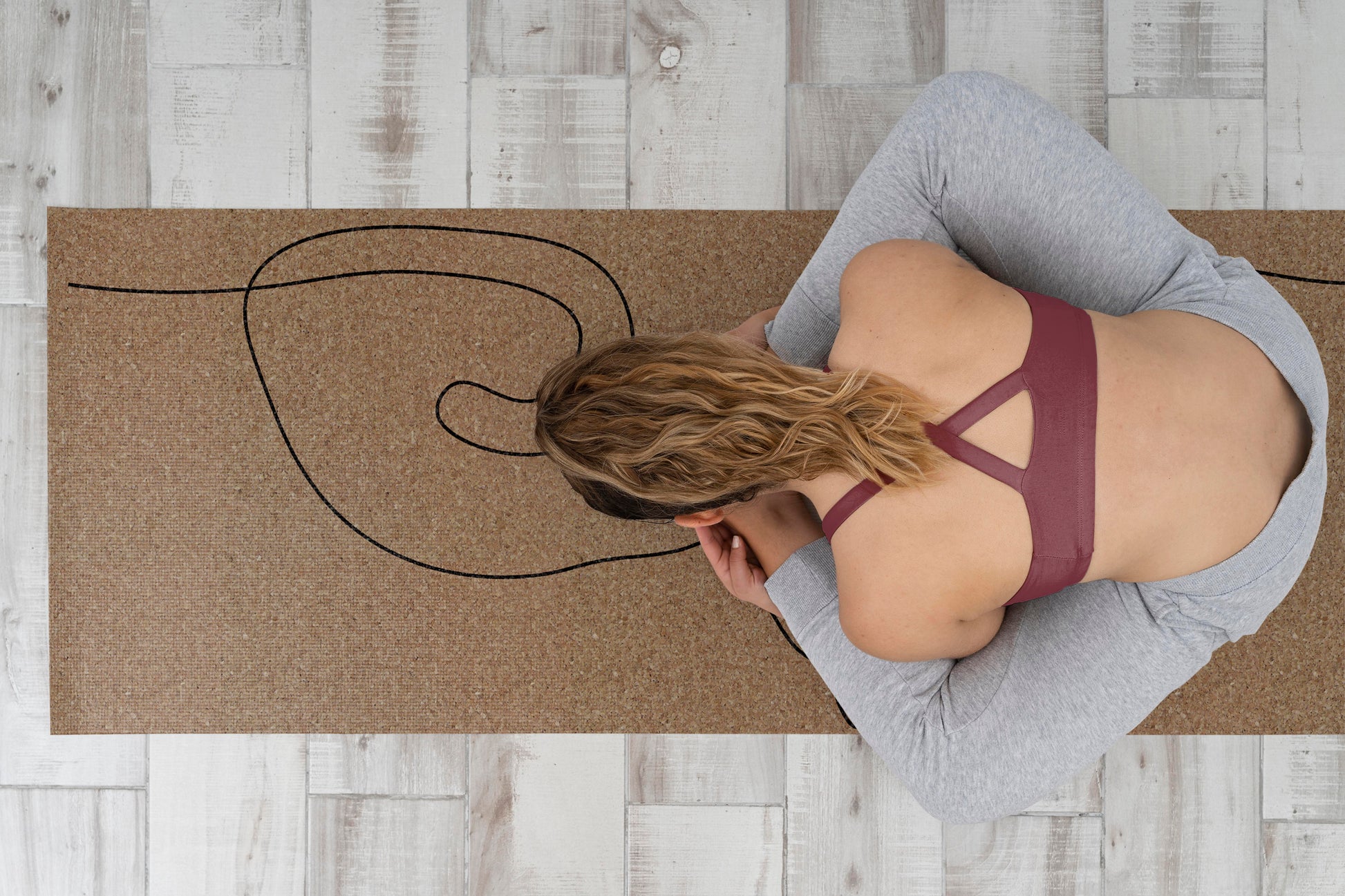 CAT CORK YOGA MAT