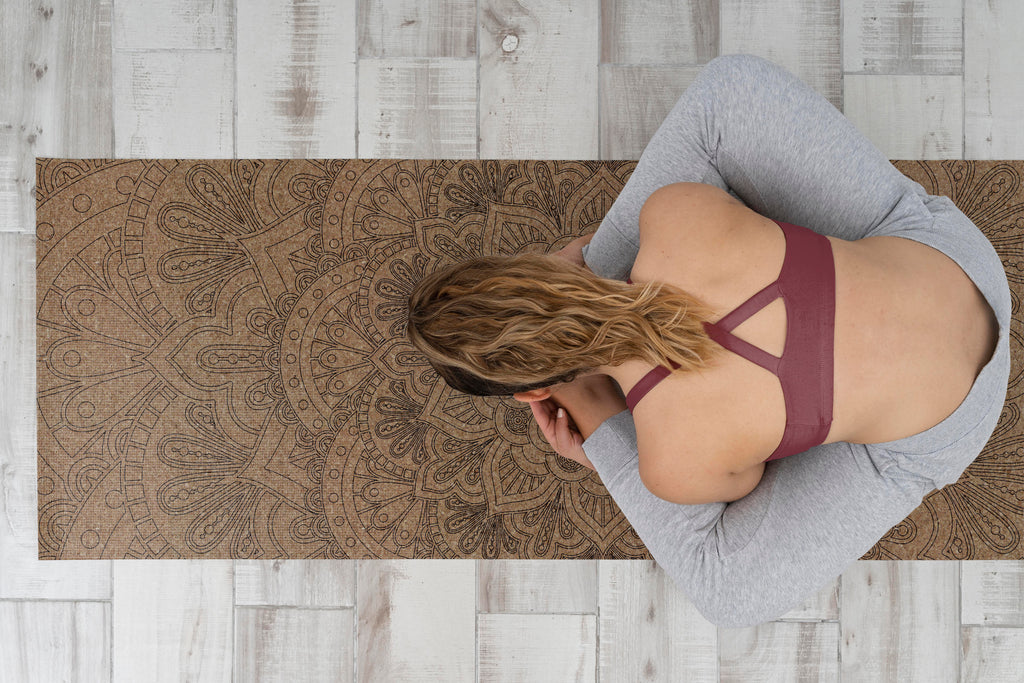 MANDALA CORK YOGA MAT