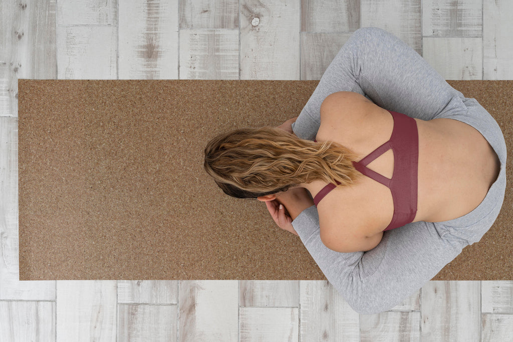 PLAIN CORK YOGA MAT