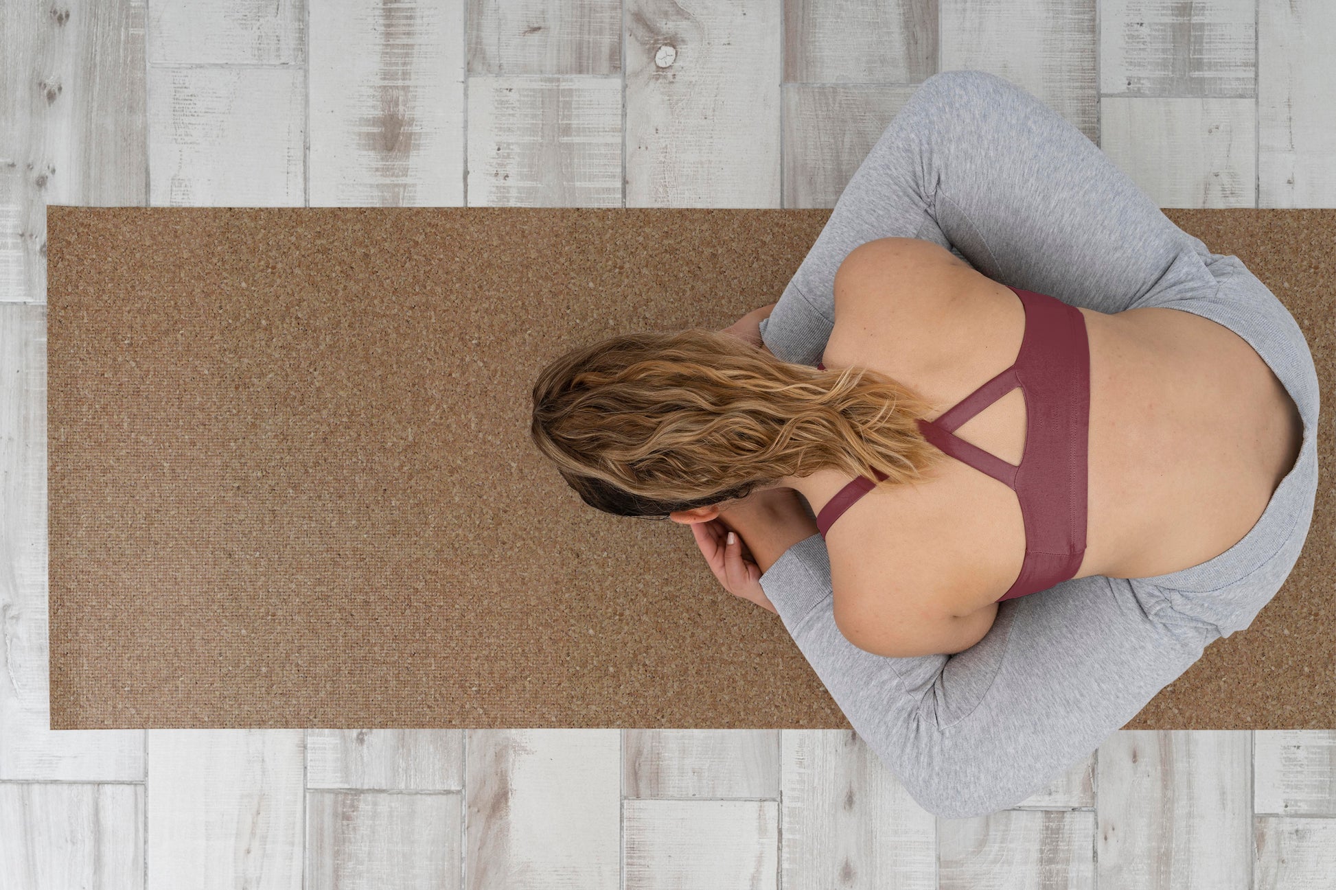 PLAIN CORK YOGA MAT