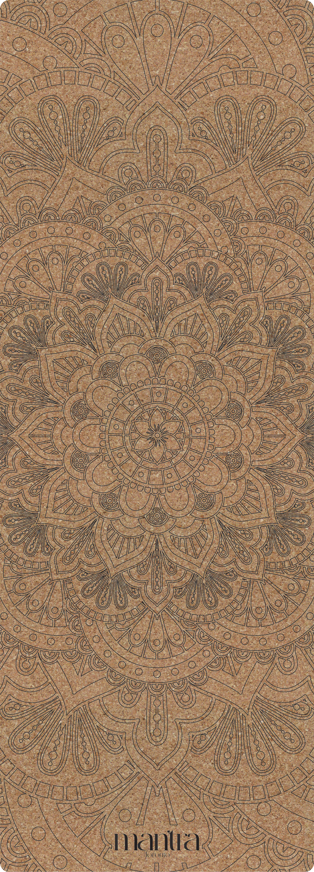 MANDALA CORK YOGA MAT