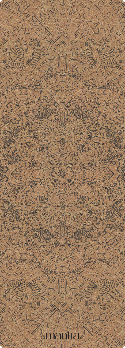 MANDALA CORK YOGA MAT