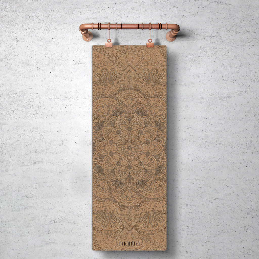 MANDALA CORK YOGA MAT
