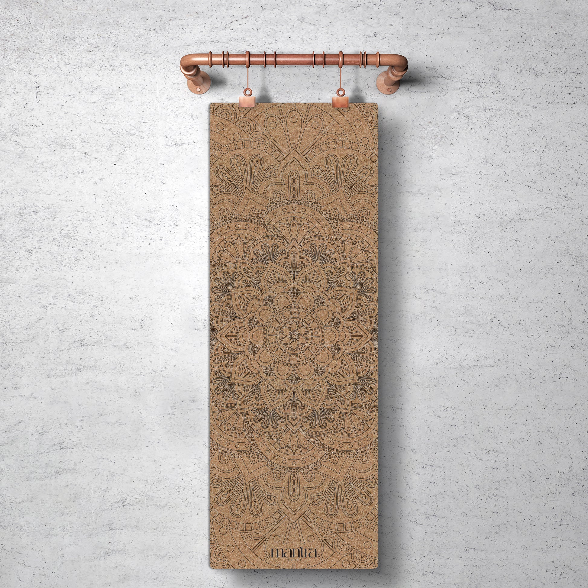 MANDALA CORK YOGA MAT