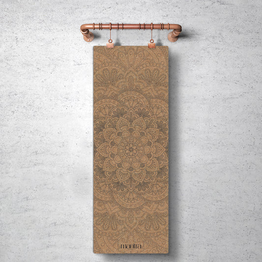 MANDALA CORK YOGA MAT